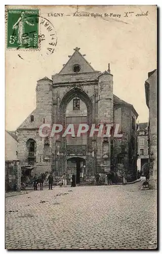 Cartes postales Lagny Ancienne Eglise St Furcy