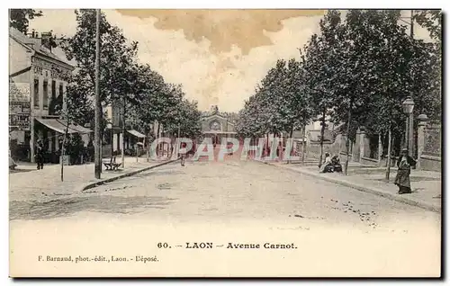 Cartes postales Laon Avenue Carnot