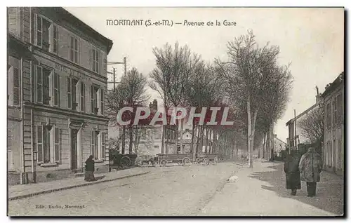 Cartes postales Mormant Avenue de la Gare