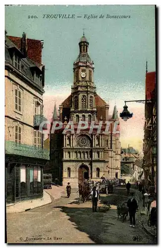 Ansichtskarte AK Trouville Eglise de Bonsecours