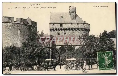 Cartes postales Saint Malo Tour Qui qu &#39en Grogne Cote d&#39Emeraude