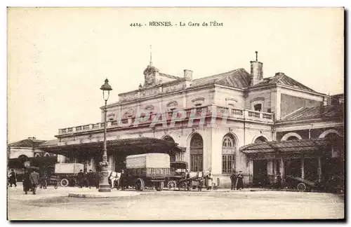 Cartes postales Rennes La gare de l&#39Etat