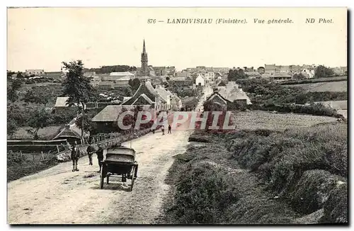 Cartes postales Landivisiau Vue generale