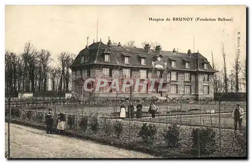 Cartes postales Hospice de Brunoy Fondation Balkaas