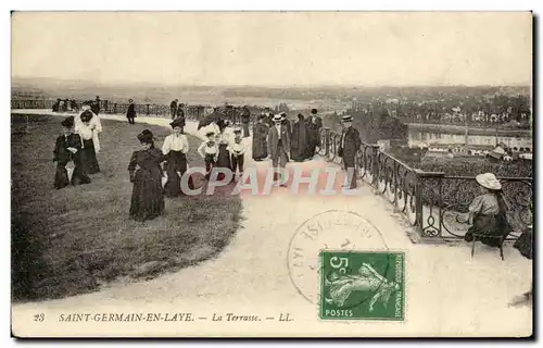 Cartes postales Saint Germain en Laye La Terrasse