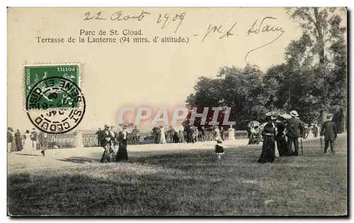 Cartes postales Pace De St Cloud Terrasse de la Lanterne