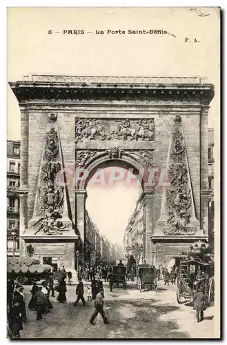 Cartes postales Paris La Porte Saint Denis