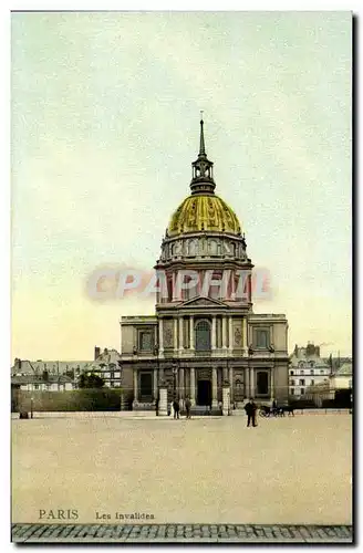 Ansichtskarte AK Paris Les Invalides (carte toilee)