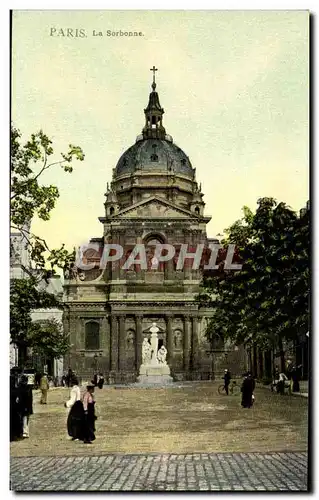 Ansichtskarte AK Paris La Sorbonne (carte toilee)