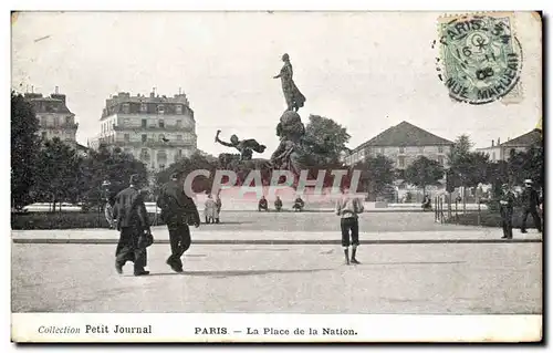 Ansichtskarte AK Paris la Place de la Nation