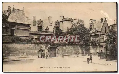 Cartes postales Paris Le Musee de Cluny