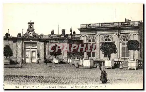 Cartes postales Versailles Le Grand Trianon Le Pavillon de l&#39Horloge