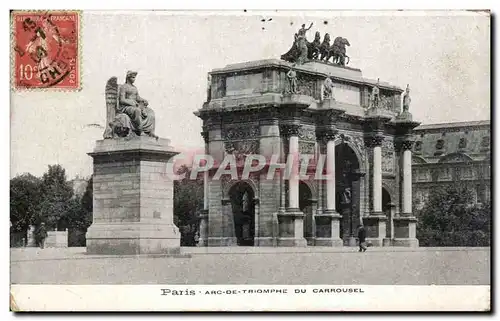 Cartes postales Paris Arc De Triomphe Du Carrousel