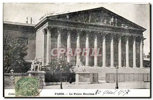 Ansichtskarte AK Paris Le Palais Bourbon