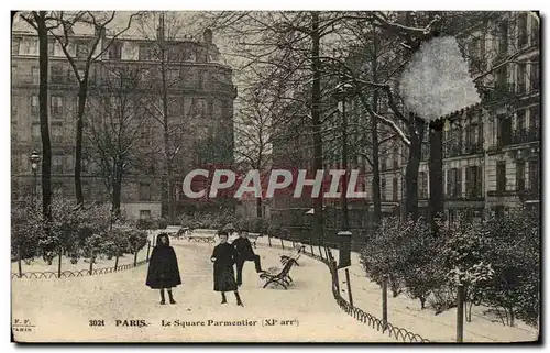 Cartes postales Paris Le Square Parmentier Enfants