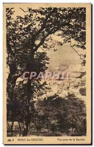 Cartes postales Bort Les Orgues Vue Prise De La Bastide