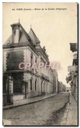 Cartes postales Gien Hotel De La Caisse D&#39Epargne