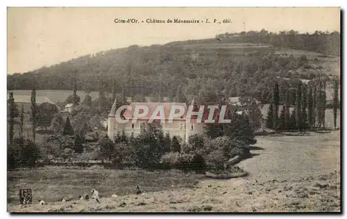 Cartes postales Cote d Or Chateau de Menessaire