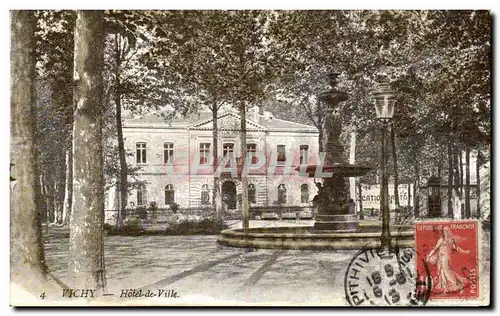 Cartes postales Vichy Hotel de Ville