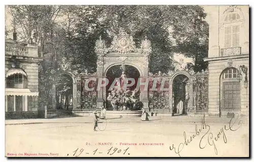 Cartes postales Nancy Fontaine d&#39Anphitrite