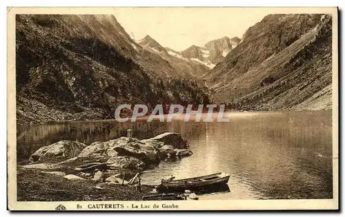 Ansichtskarte AK Cauterets Le Lac De Gaude