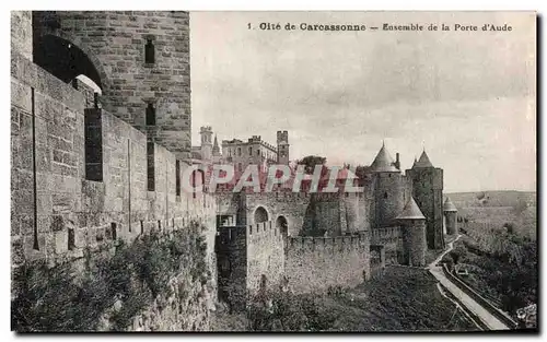 Cartes postales Carcassonne La Cite et I'Aude