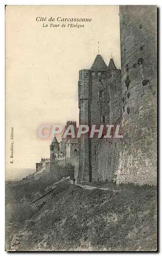 Cartes postales La Cite de Carcassonne La Tour de I'Eveque