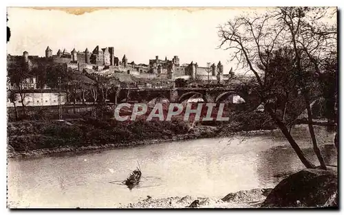 Cartes postales Carcassonne L&#39Aude Le Pont Vieux La Cite