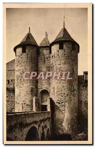 Cartes postales Carcassonne Entree du Chateau Corntal