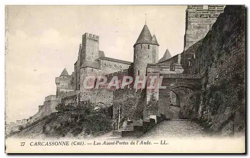 Cartes postales Carcassonne Les Avant Portes de I&#39Aude