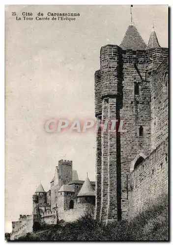 Cartes postales Carcassonne Cite La Tour Carree de L&#39Eveque