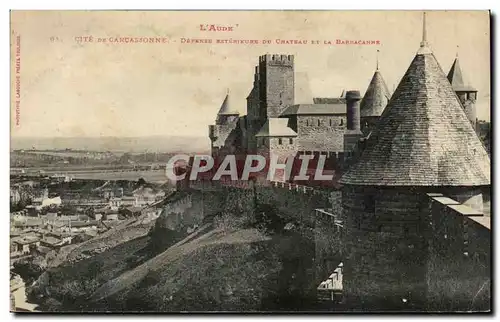 Cartes postales Carcassonne Cite De Derenne