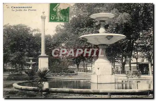 Cartes postales Carcassonne Le Jardin des Plantes