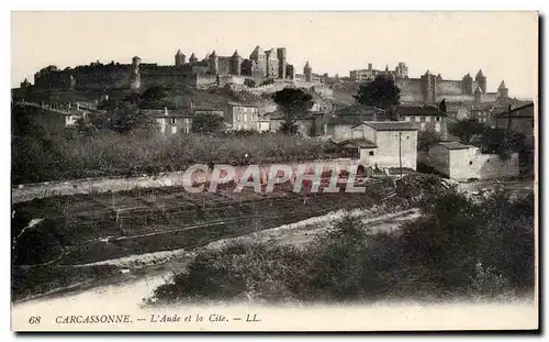 Cartes postales Carcassonne L&#39Aude et la Cite