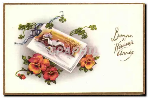 Cartes postales Fantaisie Bonne Heureuse Annee