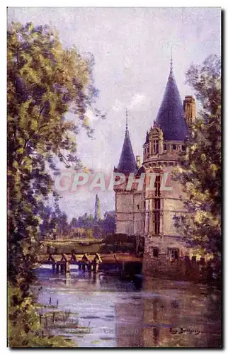 Cartes postales Chateau D&#39Azay Le Rideau Renaissance