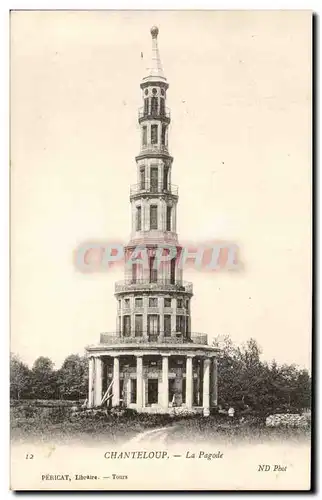 Ansichtskarte AK Chanteloup La Pagode
