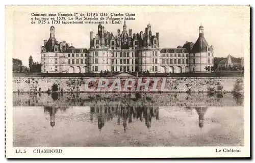 Cartes postales Chambord Le Chateau