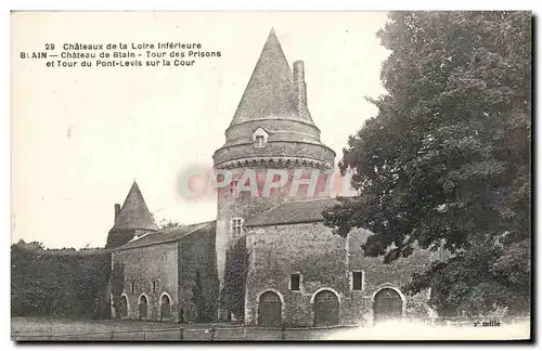 Cartes postales Chateaux de la Loire Inferieure Blain Chateau de Biain Tour des Prisons