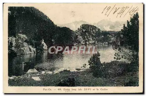 Cartes postales Etang long et le Carlite