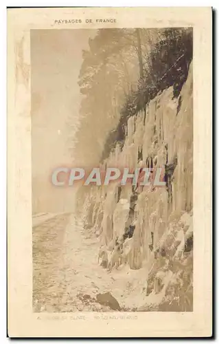 Cartes postales Paysages De France Neige et glace