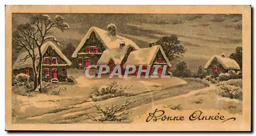 Cartes postales Fantaisie Bonne annee