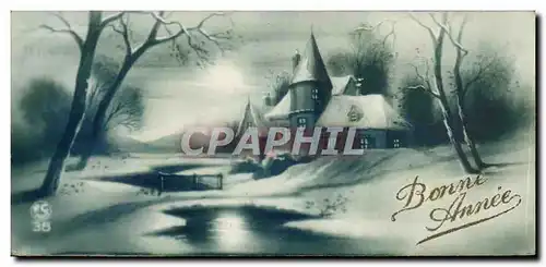 Cartes postales Fantaisie Bonne Annee