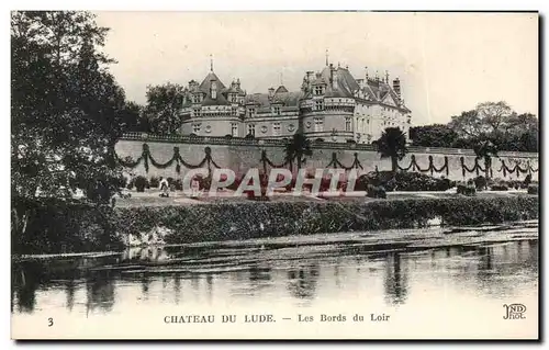 Ansichtskarte AK Chateau Du Lude Les Bords du Loir