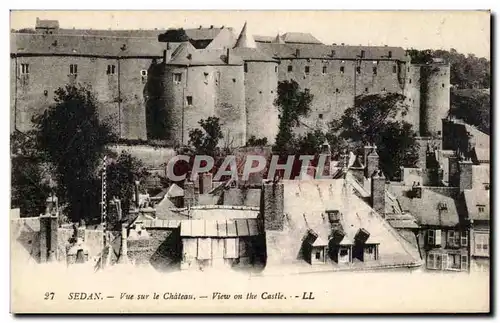 Cartes postales Sedan Vue sur le Chateau View on the Castle