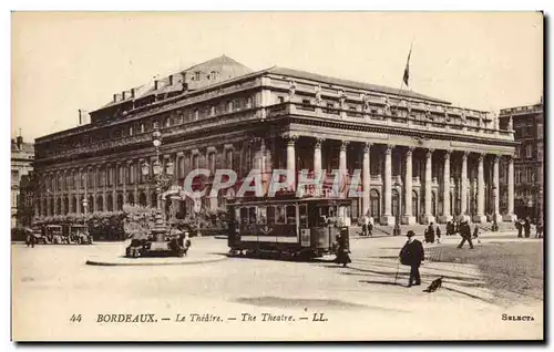 Cartes postales Bordeaux Le theatre The theatre
