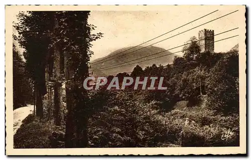 Ansichtskarte AK Luchon La Tour De Castervieil et Route Du Lys