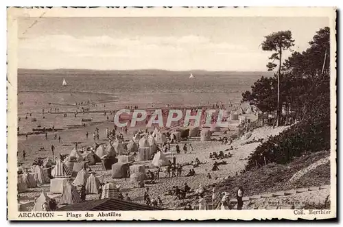 Cartes postales Arcachon Plage Des Abatilles