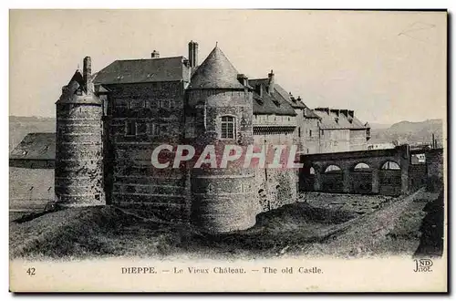 Cartes postales Dieppe Le Vieux Chateau The Old Castle