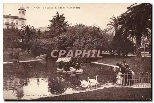 Ansichtskarte AK Nice Le Jardin du Roi de Wurtemberg